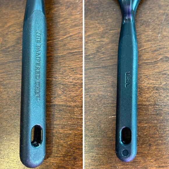 Lot of 4 Pampered Chef Utensils-Spatula, BBQ Baster Bottle, Baster Brush & Whisk - Picture 11 of 12